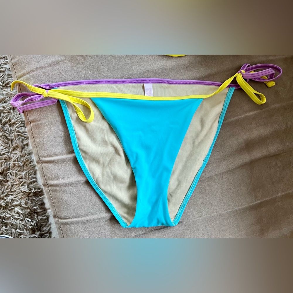 Victoria’s Secret Multi Colored 90’s String Bikin… - image 7